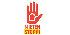 Logo zur Mietenstoppkampagne