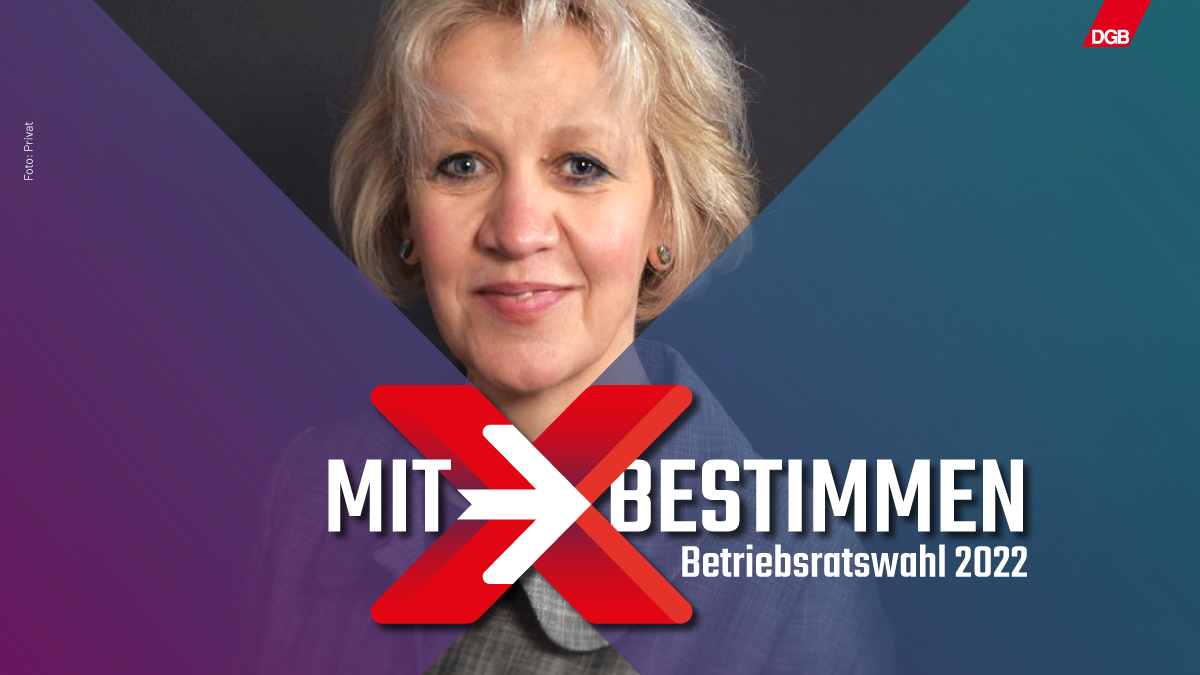 Martina Schäfer für die Betriebsratswahl 