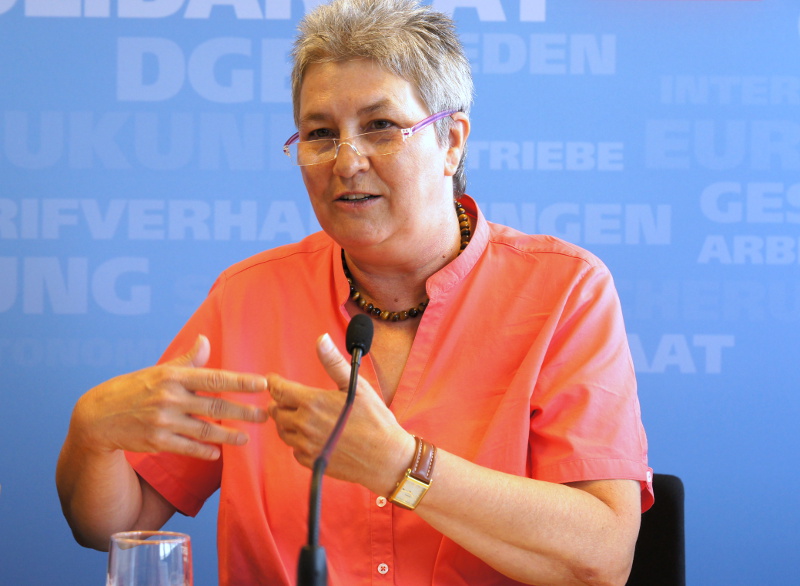 Elke Hannack, stellvertretende DGB-Vorsitzende