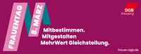 DGB-Grafik zum Frauentag