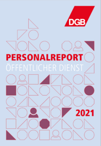 Titelbild des DGB-Personalreports 2021