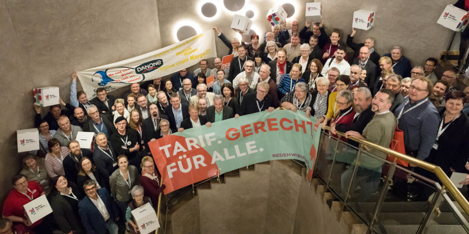 DGB zeigt Solidarität mit Danone-Beschäftigten in Rosenheim